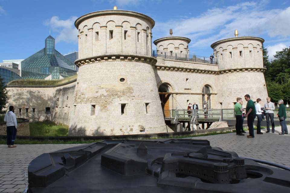 La gorge du réduit - l'entrée du musée