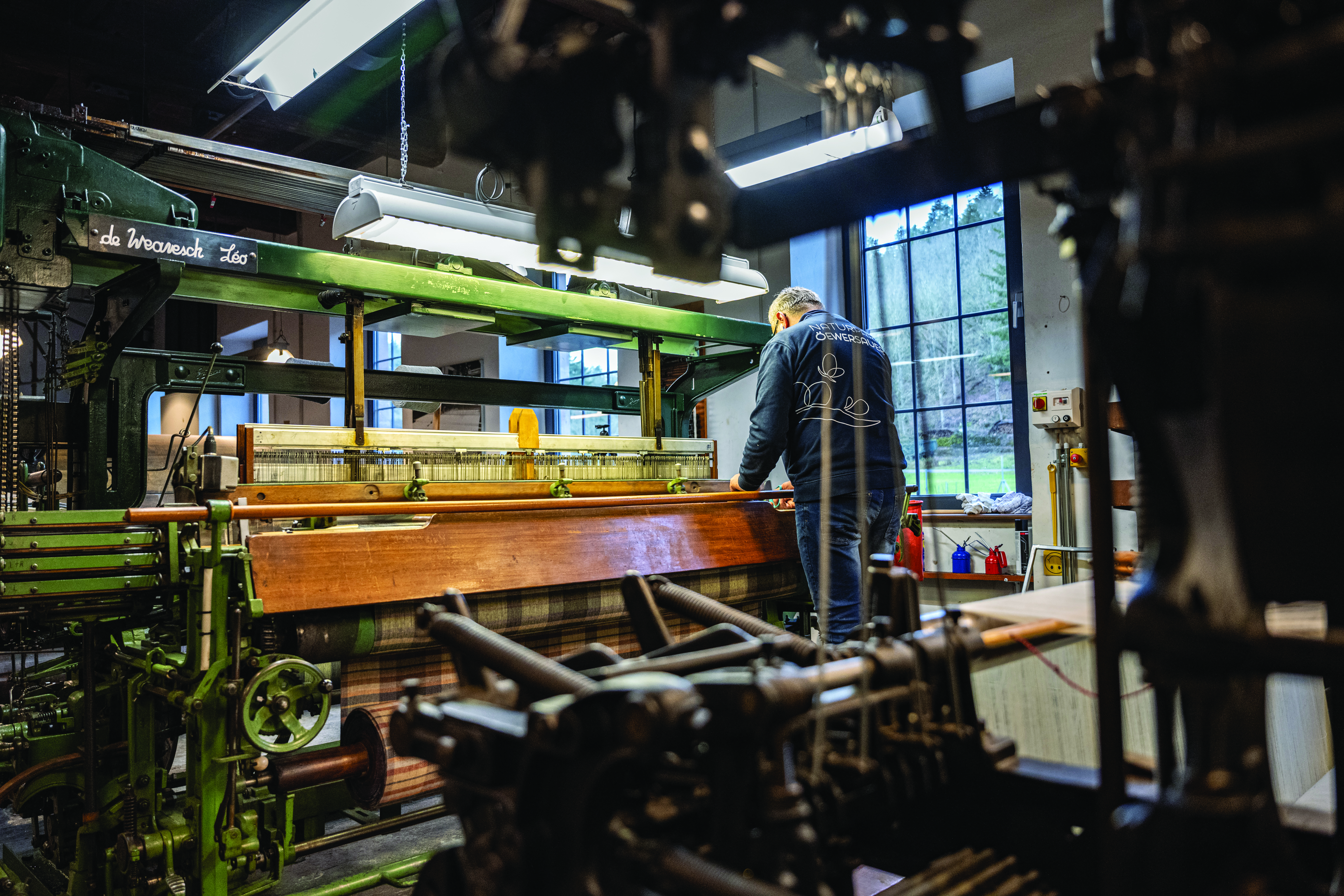 Führung der Tuchfabrik in Esch-Sauer