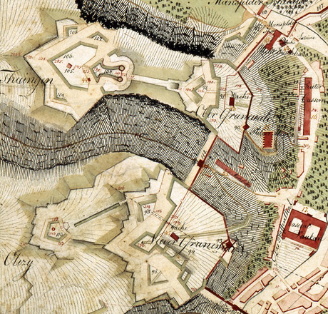 Plan Forts du Kirchberg